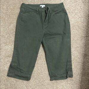 Croft & Barrow Olive Green Pants